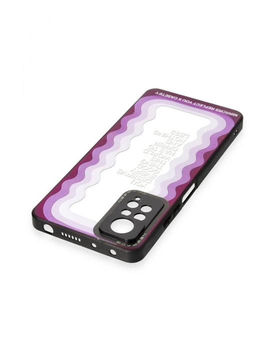 Newface Xiaomi Redmi Note 11 Pro Kılıf Mirror Desenli Kapak - Mirror - 5