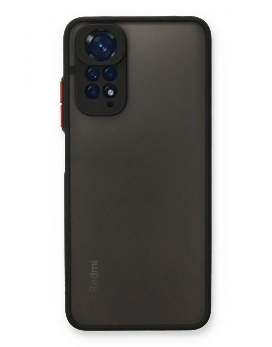 Newface Xiaomi Redmi Note 11 Pro Kılıf Montreal Silikon Kapak - Siyah