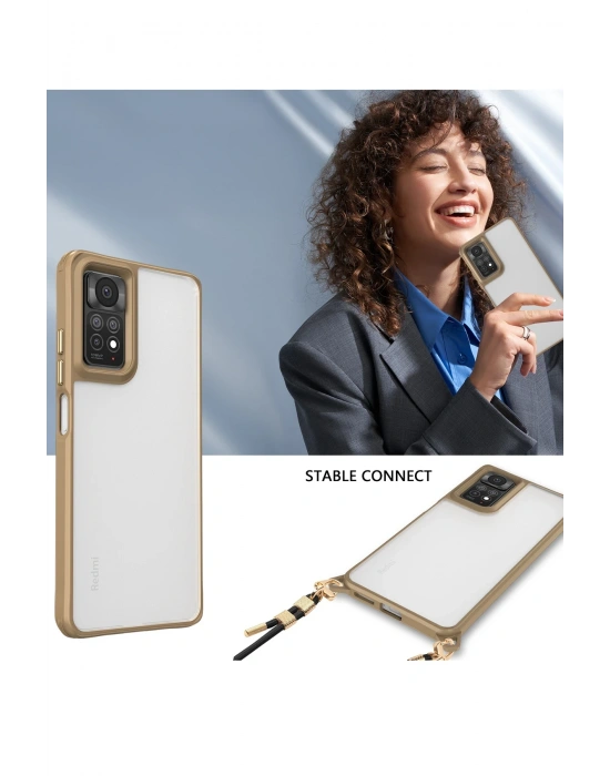 Newface Xiaomi Redmi Note 11 Pro Kılıf Penta Silikon Kılıf - Siyah