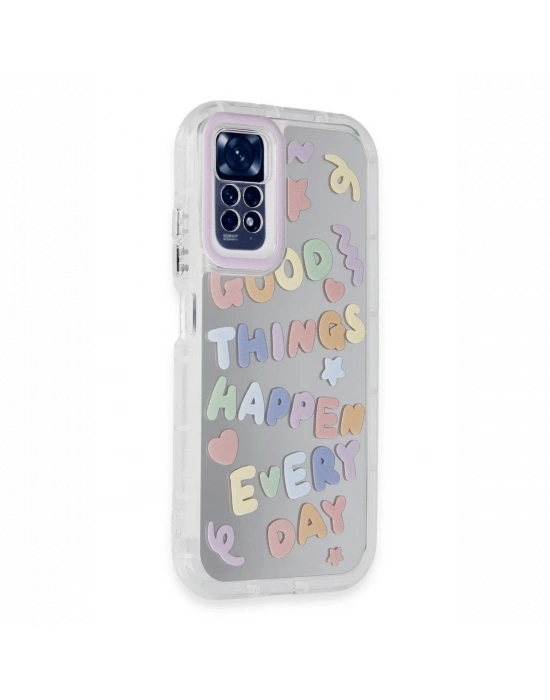 Newface Xiaomi Redmi Note 11 Pro Kılıf Reflexion Desenli Kapak - Desen 7