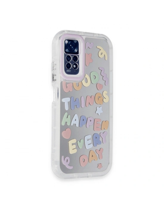 Newface Xiaomi Redmi Note 11 Pro Kılıf Reflexion Desenli Kapak - Desen 7