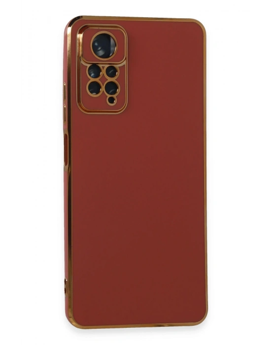 Newface Xiaomi Redmi Note 11 Pro Kılıf Volet Silikon - Kırmızı