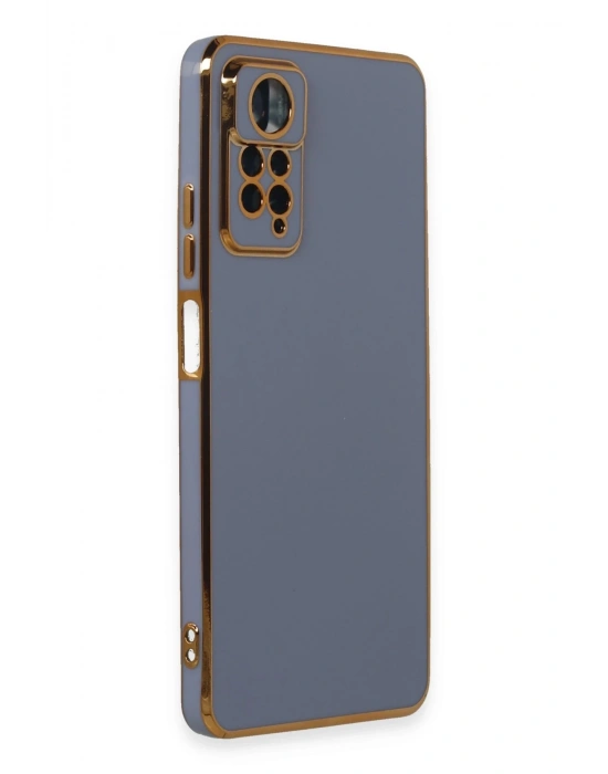 Newface Xiaomi Redmi Note 11 Pro Kılıf Volet Silikon - Mavi