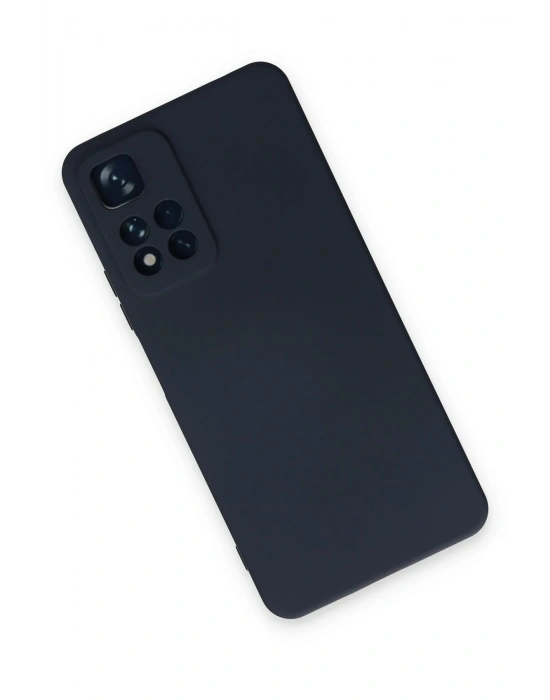 Newface Xiaomi Redmi Note 11 Pro Plus 5G Kılıf Nano içi Kadife Silikon - Lacivert