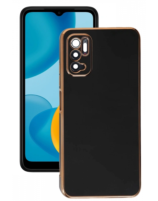 Newface Xiaomi Redmi Note 11 SE Kılıf Volet Silikon - Siyah