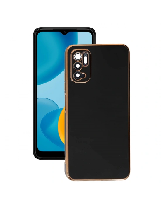 Newface Xiaomi Redmi Note 11 SE Kılıf Volet Silikon - Siyah