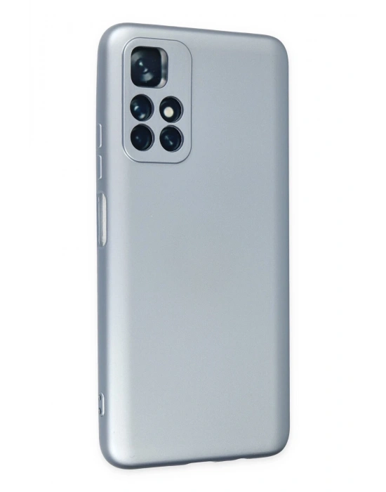 Newface Xiaomi Redmi Note 11T Kılıf Nano içi Kadife Silikon - Sky Blue