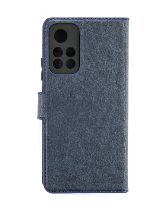 Newface Xiaomi Redmi Note 11T Kılıf Trend S Plus Kapaklı Kılıf - Lacivert