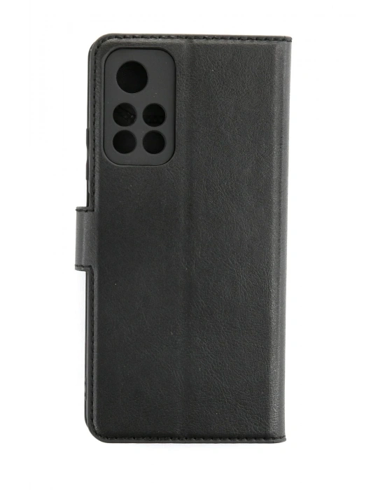 Newface Xiaomi Redmi Note 11T Kılıf Trend S Plus Kapaklı Kılıf - Siyah