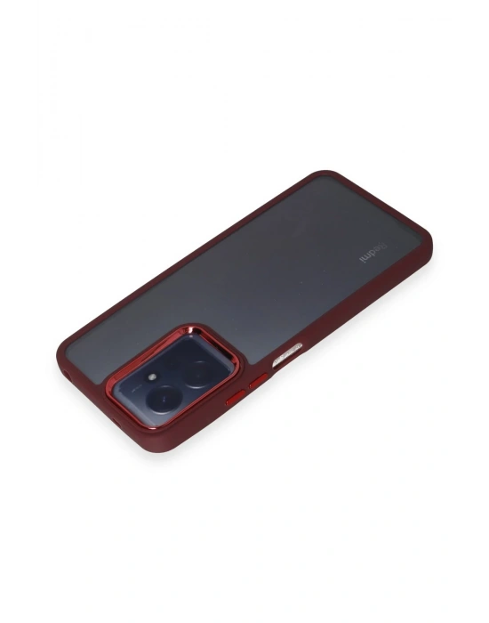 Newface Xiaomi Redmi Note 12 4G Kılıf Dora Kapak - Kırmızı