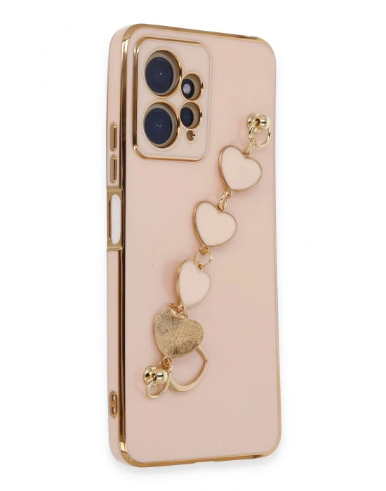 Newface Xiaomi Redmi Note 12 4G Kılıf Esila Silikon - Pudra