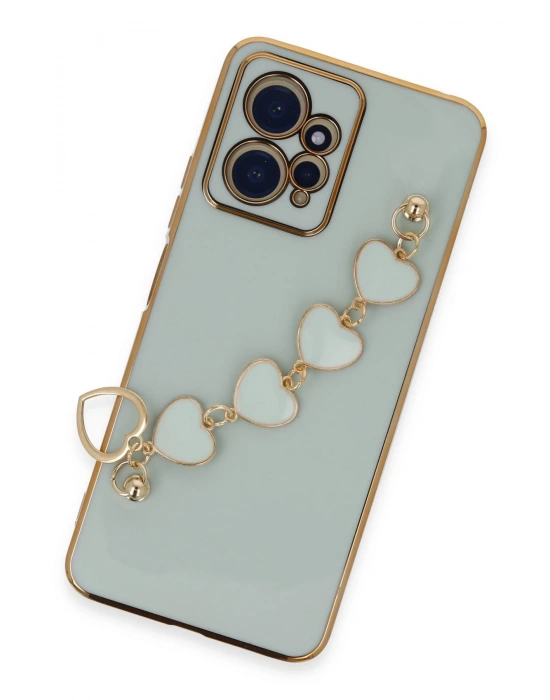 Newface Xiaomi Redmi Note 12 4G Kılıf Esila Silikon - Su Yeşili