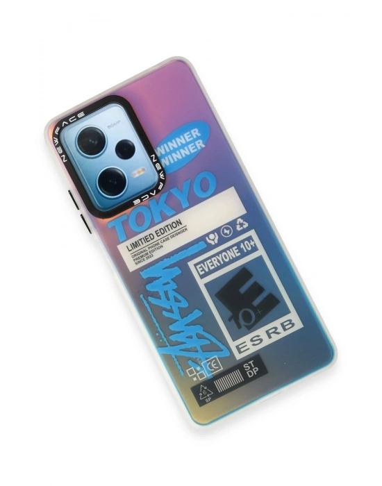 Newface Xiaomi Redmi Note 12 4G Kılıf Estoril Desenli Kapak - Estoril - 1