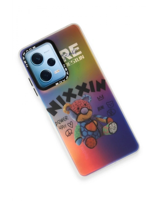 Newface Xiaomi Redmi Note 12 4G Kılıf Estoril Desenli Kapak - Estoril - 11