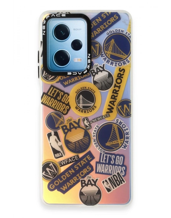 Newface Xiaomi Redmi Note 12 4G Kılıf Estoril Desenli Kapak - Estoril - 13