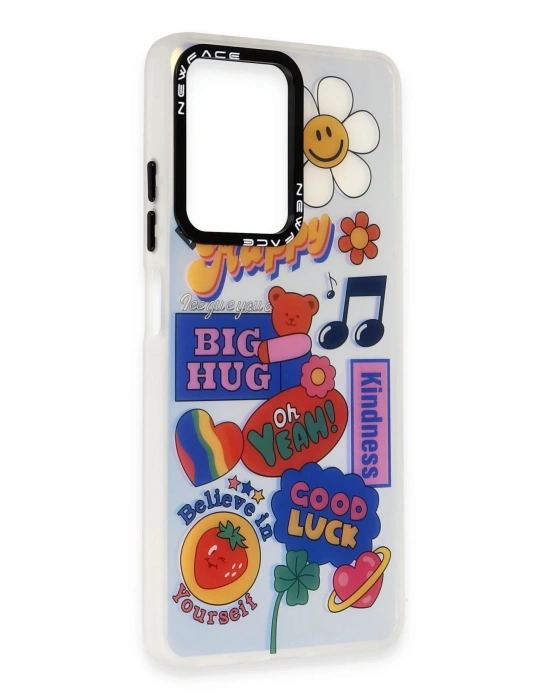 Newface Xiaomi Redmi Note 12 4G Kılıf Estoril Desenli Kapak - Estoril - 15