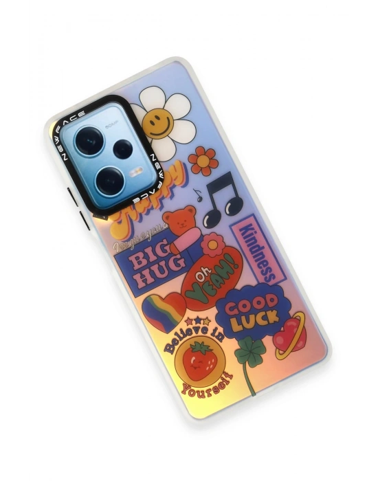 Newface Xiaomi Redmi Note 12 4G Kılıf Estoril Desenli Kapak - Estoril - 15