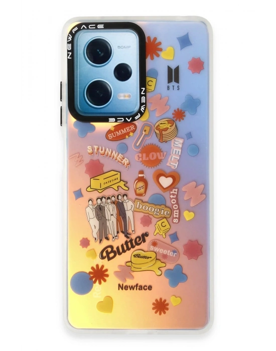 Newface Xiaomi Redmi Note 12 4G Kılıf Estoril Desenli Kapak - Estoril - 16