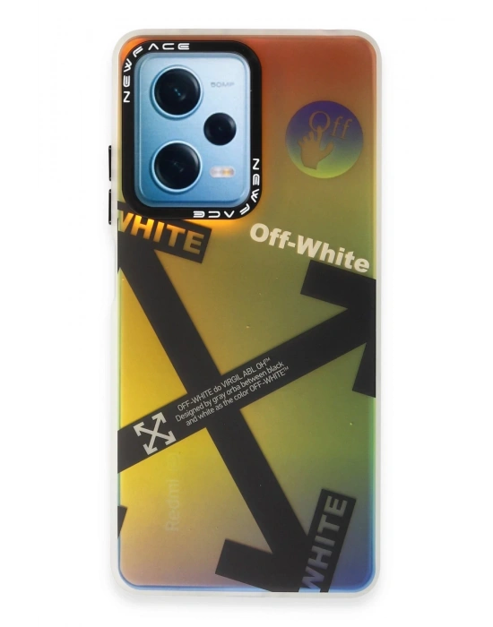 Newface Xiaomi Redmi Note 12 4G Kılıf Estoril Desenli Kapak - Estoril - 5