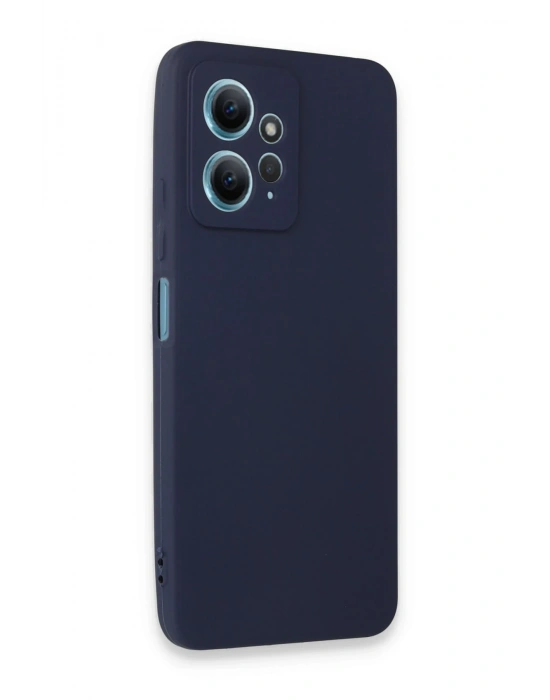 Newface Xiaomi Redmi Note 12 4G Kılıf First Silikon - Lacivert