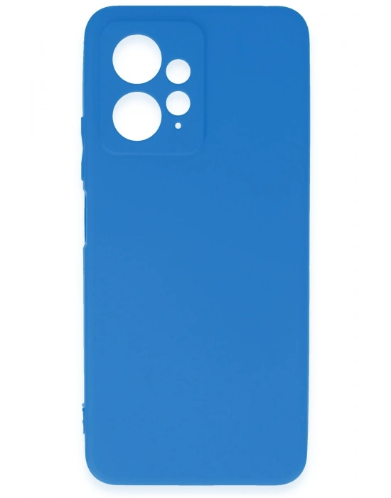 Newface Xiaomi Redmi Note 12 4G Kılıf First Silikon - Mavi