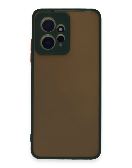 Newface Xiaomi Redmi Note 12 4G Kılıf Montreal Silikon Kapak - Yeşil