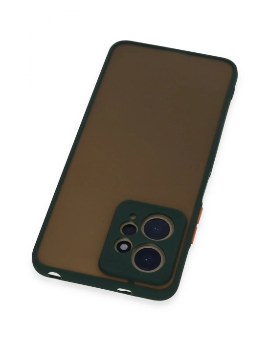 Newface Xiaomi Redmi Note 12 4G Kılıf Montreal Silikon Kapak - Yeşil