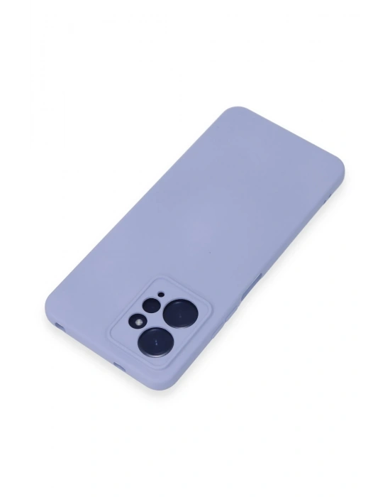 Newface Xiaomi Redmi Note 12 4G Kılıf Nano içi Kadife Silikon - Lila