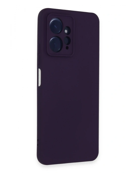 Newface Xiaomi Redmi Note 12 4G Kılıf Nano içi Kadife Silikon - Mor
