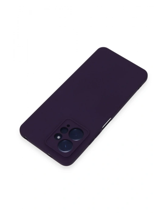 Newface Xiaomi Redmi Note 12 4G Kılıf Nano içi Kadife Silikon - Mor