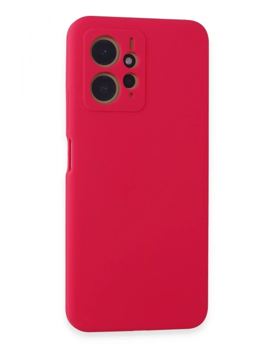 Newface Xiaomi Redmi Note 12 4G Kılıf Nano içi Kadife Silikon - Pembe