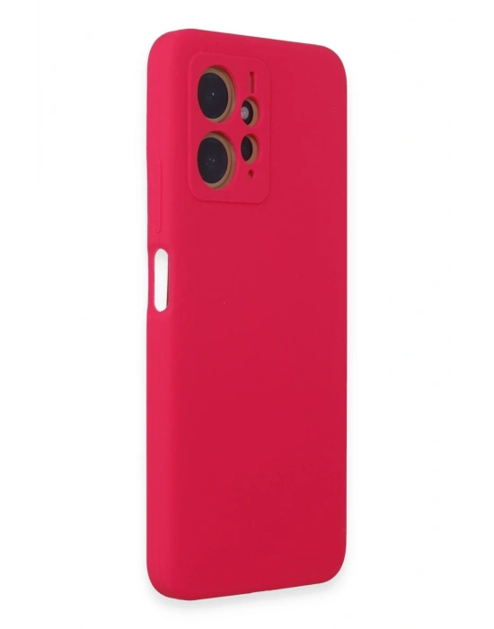 Newface Xiaomi Redmi Note 12 4G Kılıf Nano içi Kadife Silikon - Pembe