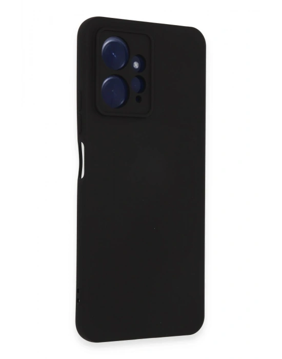 Newface Xiaomi Redmi Note 12 4G Kılıf Nano içi Kadife Silikon - Siyah