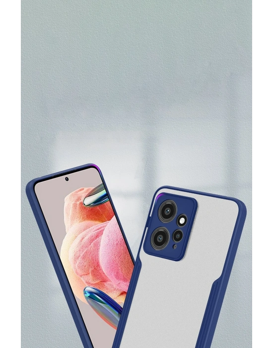 Newface Xiaomi Redmi Note 12 4G Kılıf Platin Silikon - Pembe