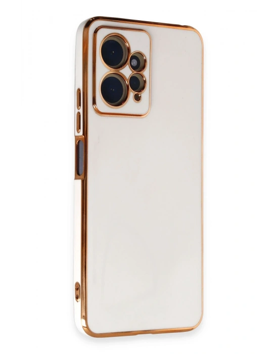 Newface Xiaomi Redmi Note 12 4G Kılıf Volet Silikon - Beyaz