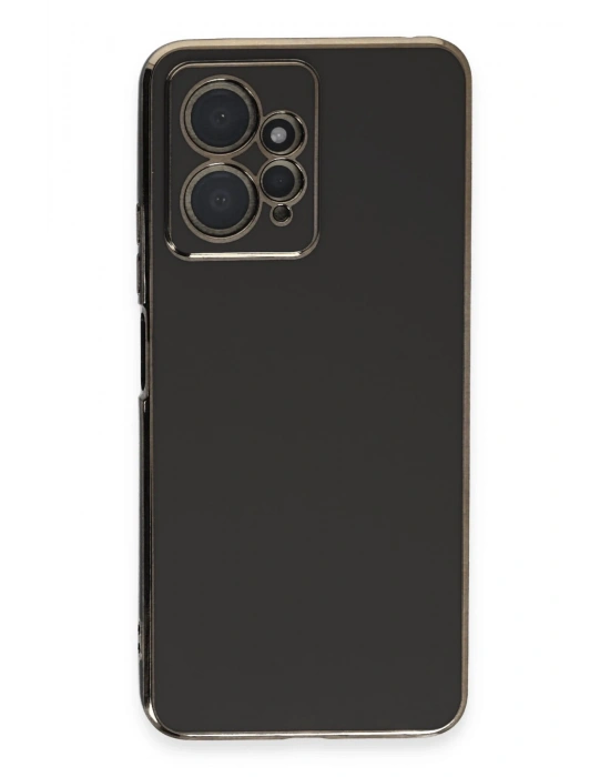 Newface Xiaomi Redmi Note 12 4G Kılıf Volet Silikon - Siyah