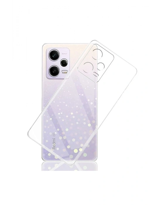 Newface Xiaomi Redmi Note 12 5G Kılıf Lüx Şeffaf Silikon