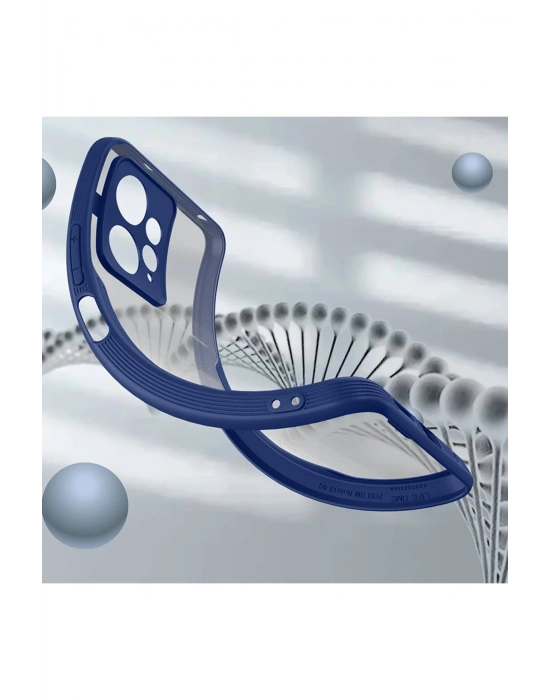 Newface Xiaomi Redmi Note 12 5G Kılıf Platin Silikon - Lila