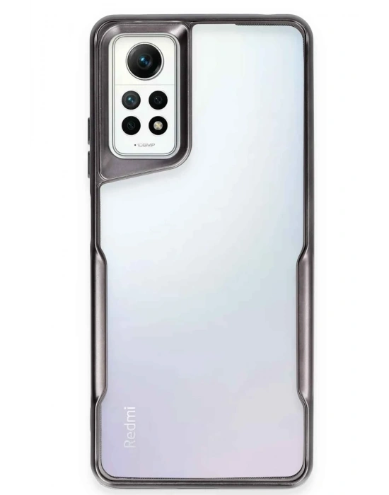 Newface Xiaomi Redmi Note 12 Pro 4G Kılıf Boyi Silikon Kapak - Siyah