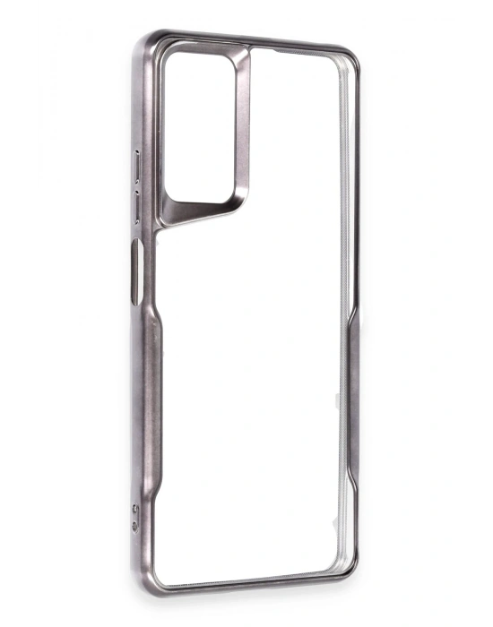 Newface Xiaomi Redmi Note 12 Pro 4G Kılıf Boyi Silikon Kapak - Siyah