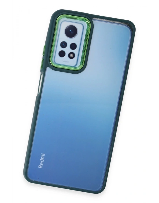 Newface Xiaomi Redmi Note 12 Pro 4G Kılıf Dora Kapak - Haki Yeşil