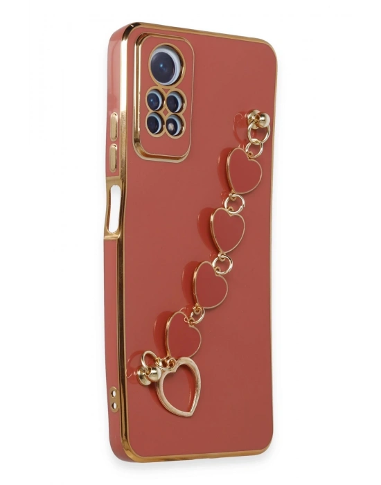 Newface Xiaomi Redmi Note 12 Pro 4G Kılıf Esila Silikon - Kırmızı