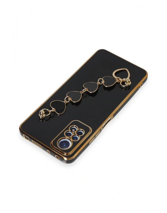 Newface Xiaomi Redmi Note 12 Pro 4G Kılıf Esila Silikon - Siyah