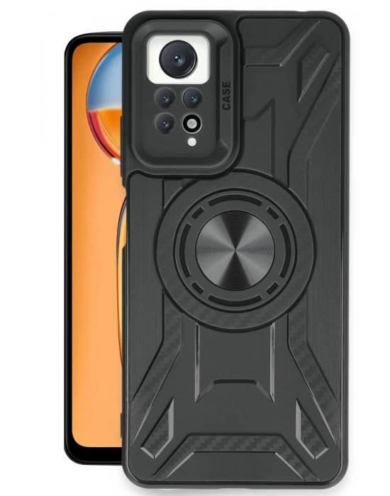 Newface Xiaomi Redmi Note 12 Pro 4G Kılıf Lincoln Silikon - Siyah