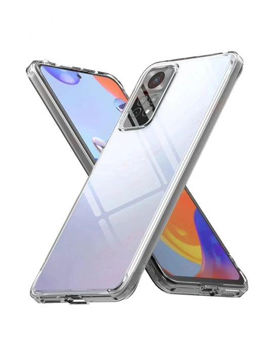 Newface Xiaomi Redmi Note 12 Pro 4G Kılıf Lüx Şeffaf Silikon