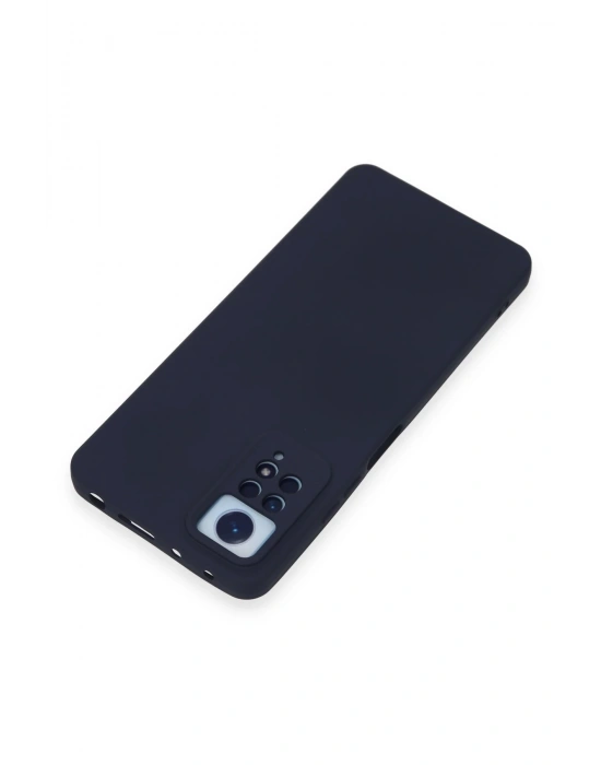 Newface Xiaomi Redmi Note 12 Pro 4G Kılıf Nano içi Kadife Silikon - Lacivert