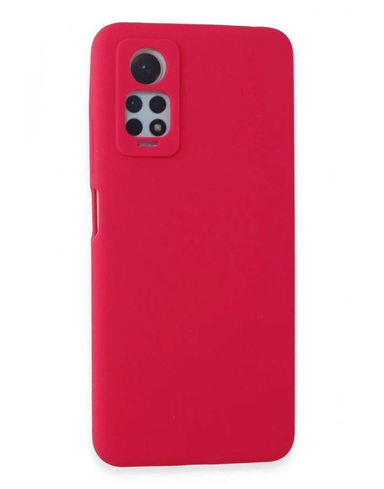 Newface Xiaomi Redmi Note 12 Pro 4G Kılıf Nano içi Kadife Silikon - Pembe