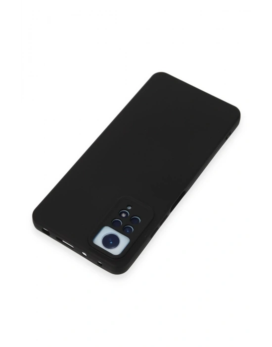 Newface Xiaomi Redmi Note 12 Pro 4G Kılıf Nano içi Kadife Silikon - Siyah