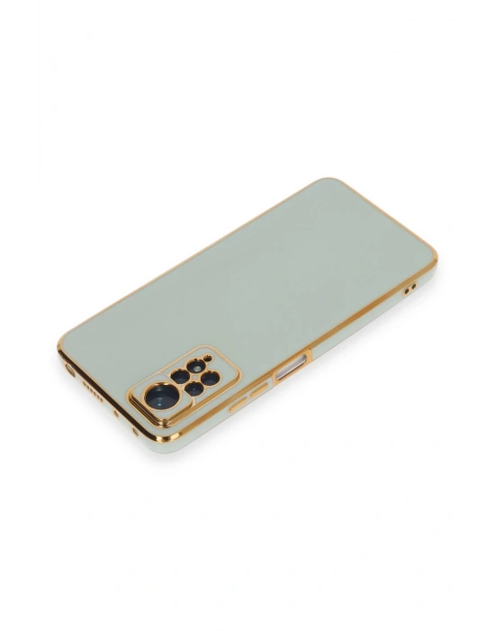 Newface Xiaomi Redmi Note 12 Pro 4G Kılıf Volet Silikon - Açık Yeşil