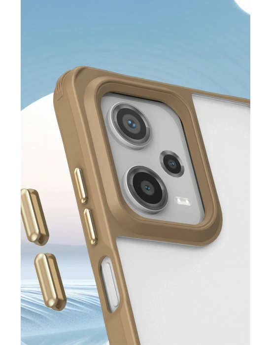 Newface Xiaomi Redmi Note 12 Pro 5G Kılıf Penta Silikon Kılıf - Titan Gri